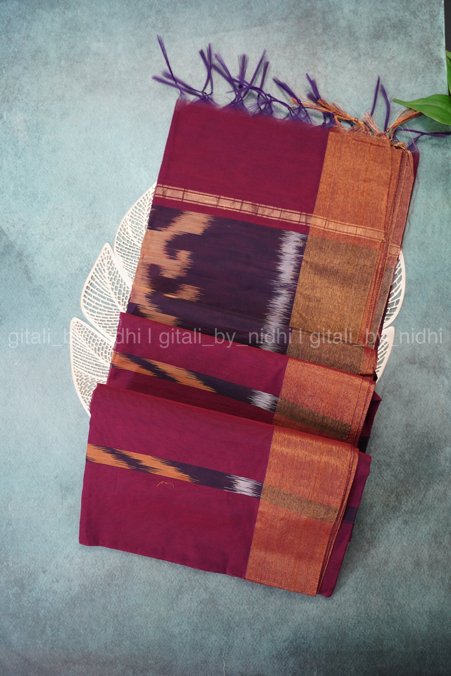 Premium Pochampally cotton silk saree