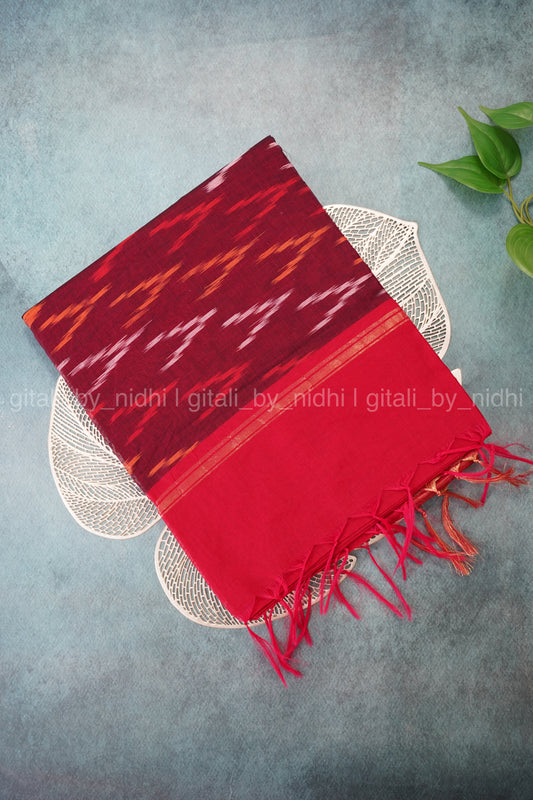 Premium Pochampally cotton silk saree