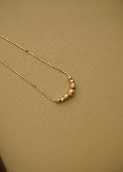 Real gold polished neckchain full golden