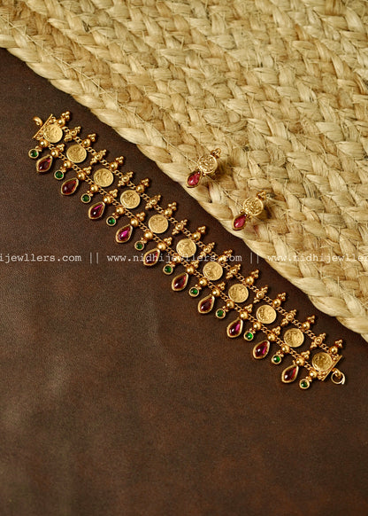 Traditional coin kemp choker