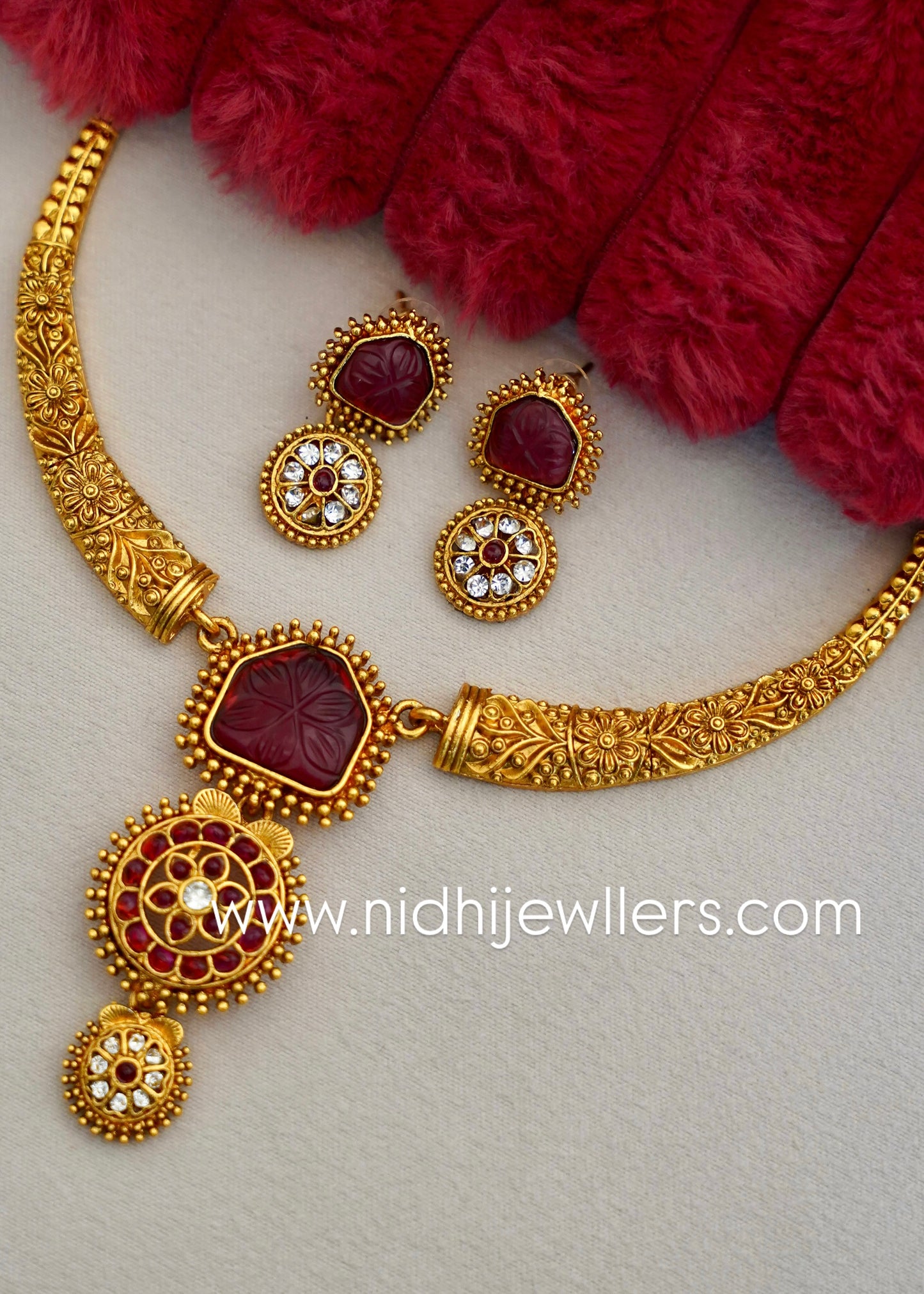 Antique Ruby necklace