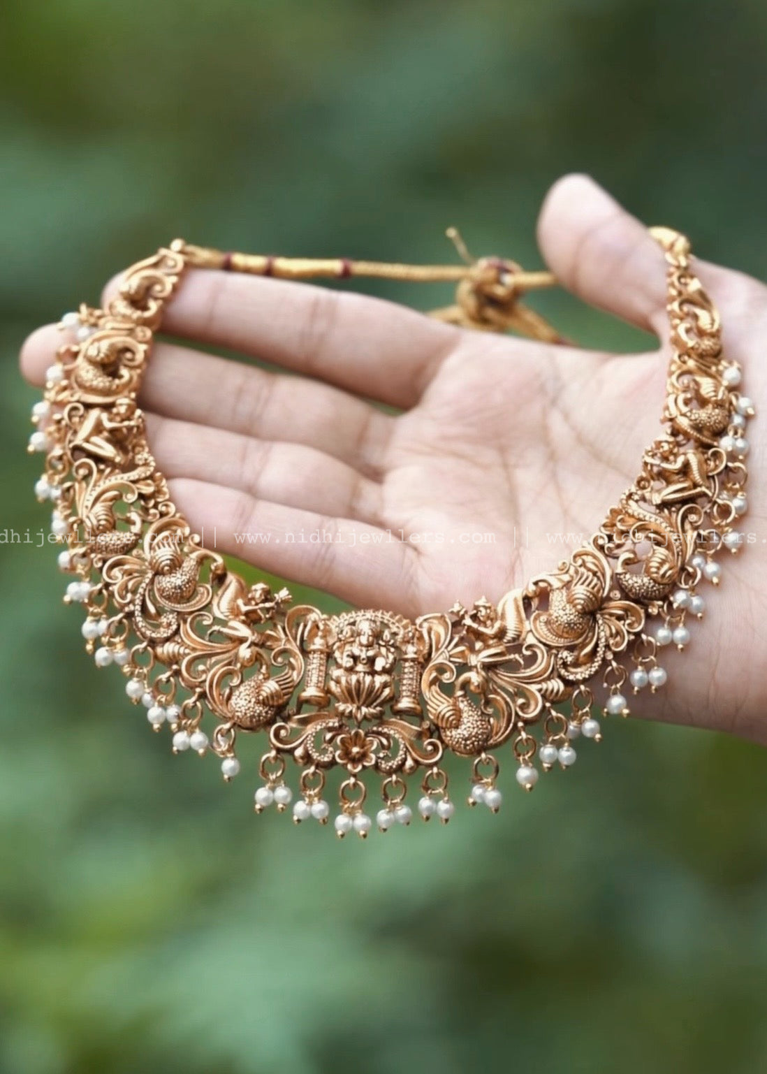 Lakshmi necklace -Vedika