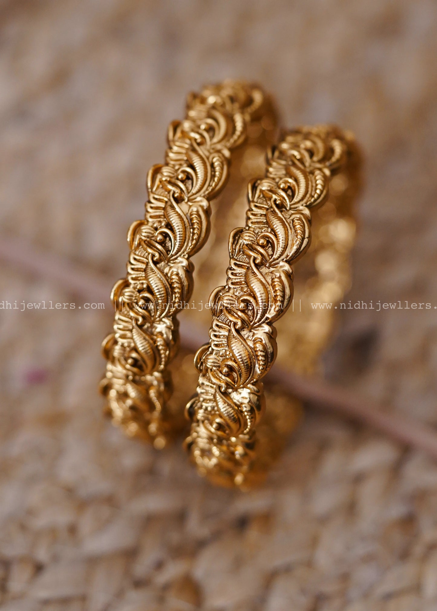 Traditional temple bangles