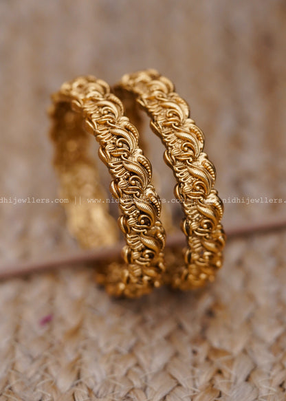 Traditional temple bangles